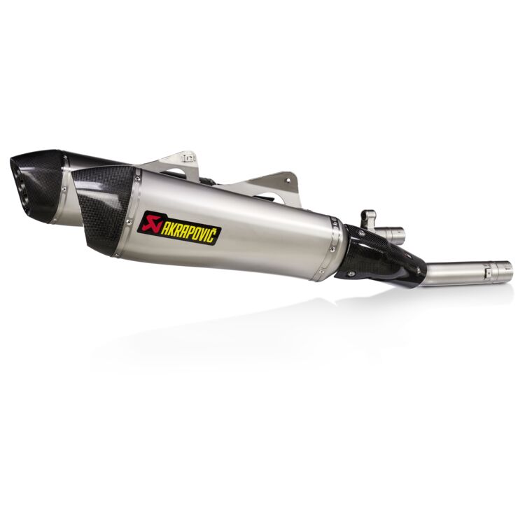 Akrapovic Slip-On Exhaust for BMW K1600GT & K1600GTL - High-Performance Motorcycle Exhaust System for Enhanced Sound & Power - Perfect for Touring & Long-Distance Riding