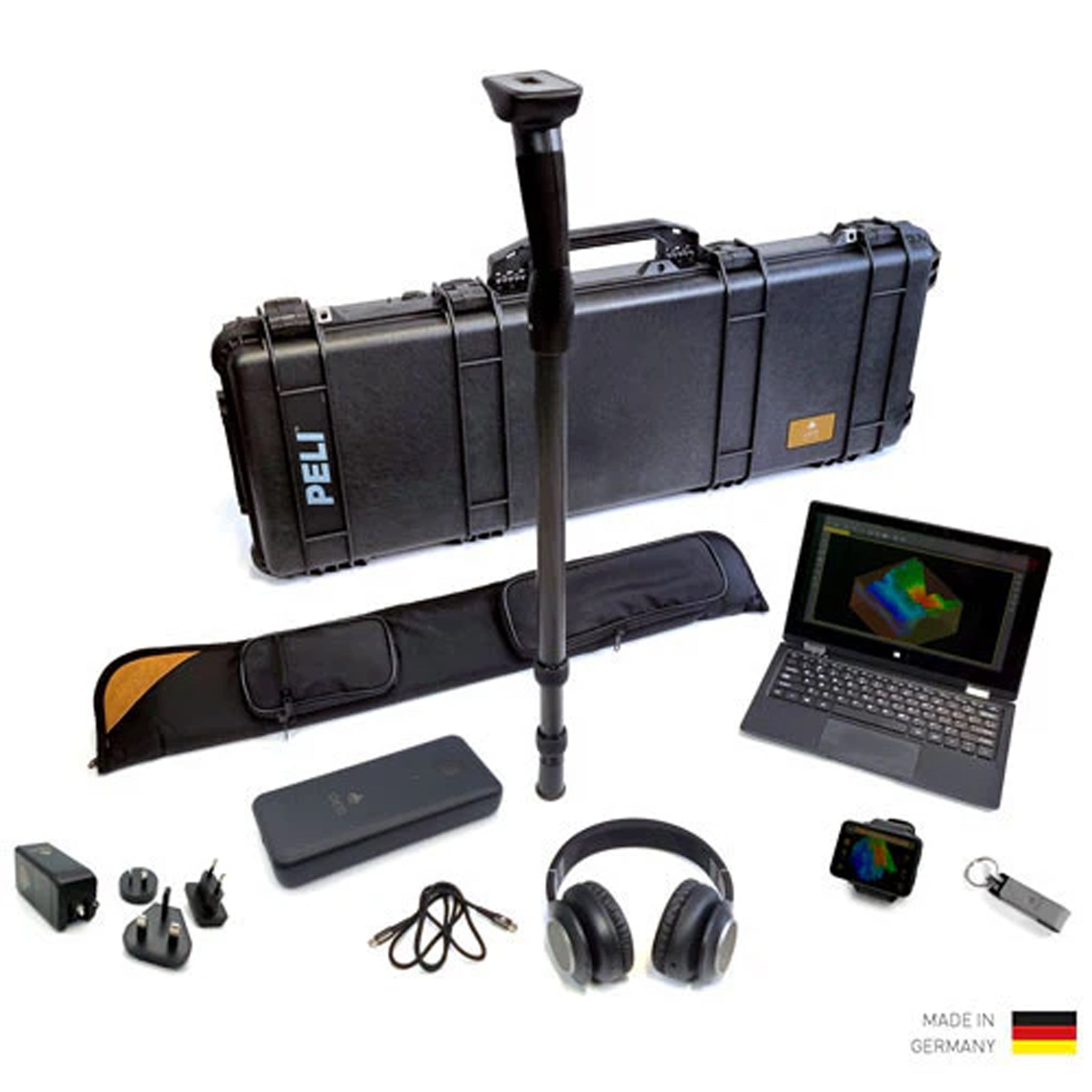 OKM Rover UC Professional Metal Detector & Scanner - 65ft Deep Detection for Treasure Hunting, Archaeology & Security Checks