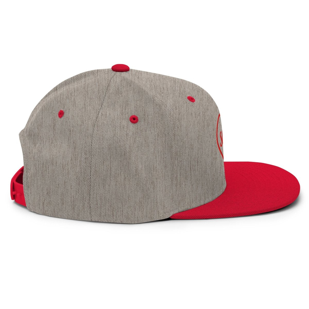 SOBER in a Heart Embroidered Snapback Hat - Stylish Unisex Baseball Cap for Men & Women - Perfect for Casual Wear, Sports, and Outdoor Activities