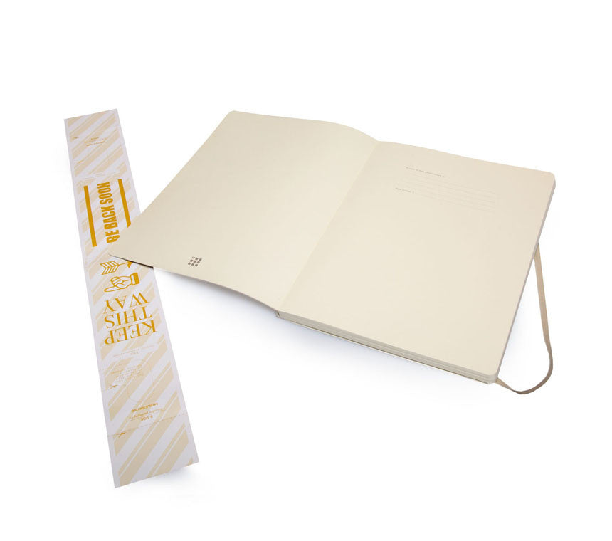 Premium Moleskine Colored Ruled Notebook - Extra Large Soft Cover Journal for Writing, Sketching & Note Taking - Perfect for Students, Artists & Professionals