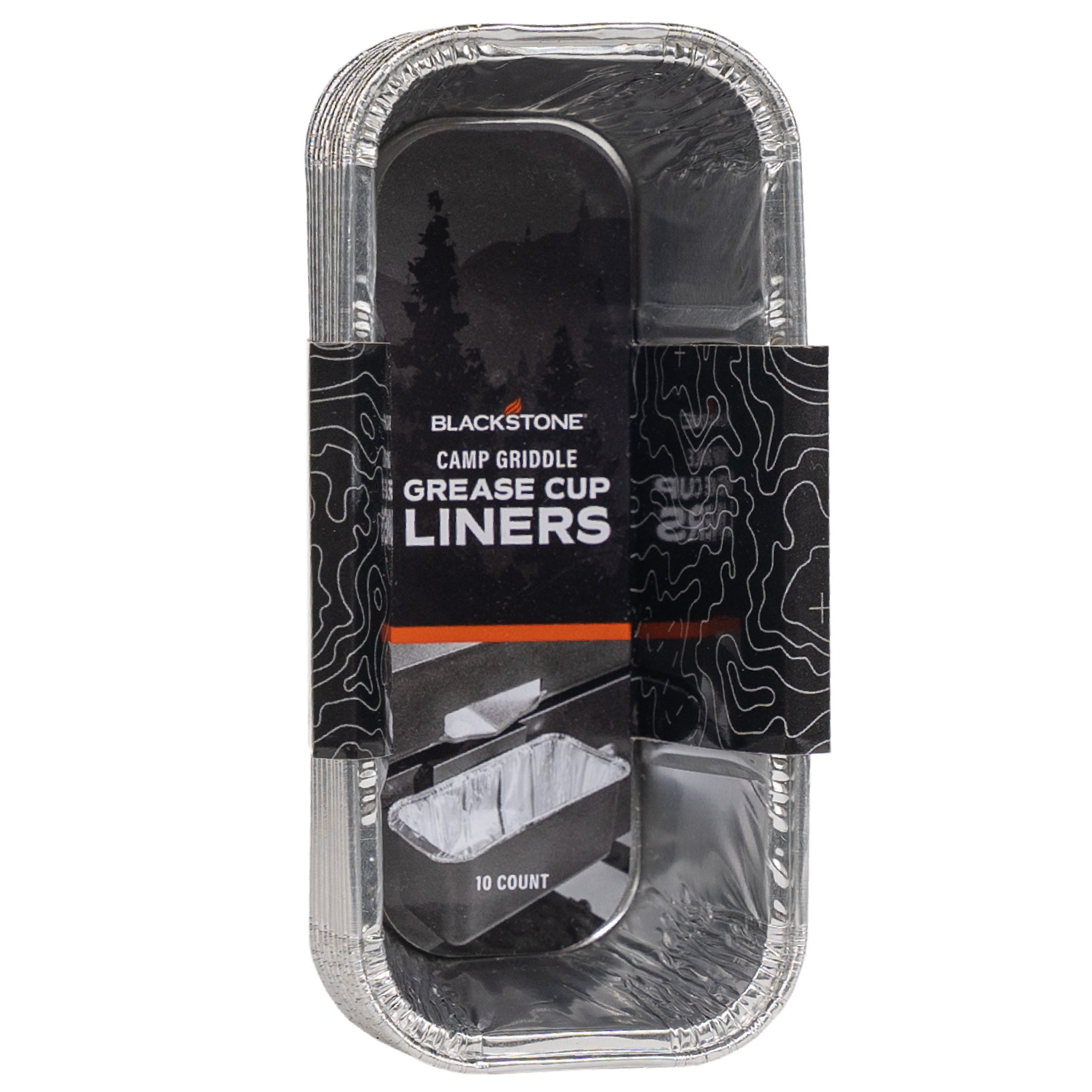 10 Pack Disposable Grease Cup Liners for Camping Stoves - Perfect for Outdoor Cooking, Grilling & Backpacking Trips