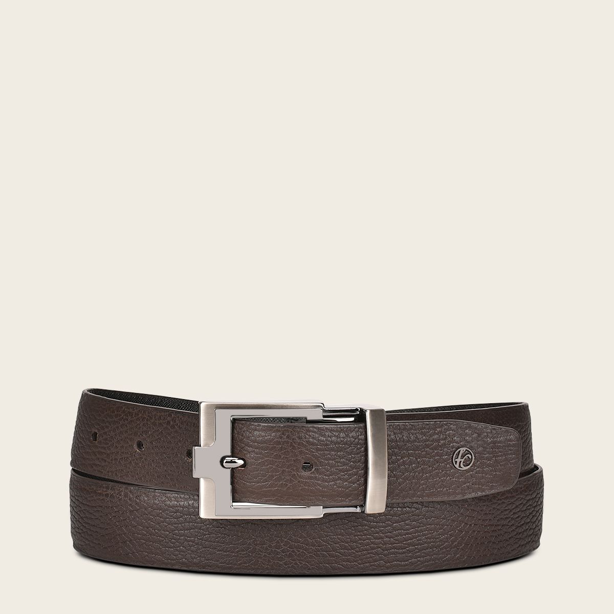 CS552RS Men's Cuadra Brown Casual Western Cowhide Leather Belt - Durable & Stylish for Everyday Wear, Jeans, and Western Outfits