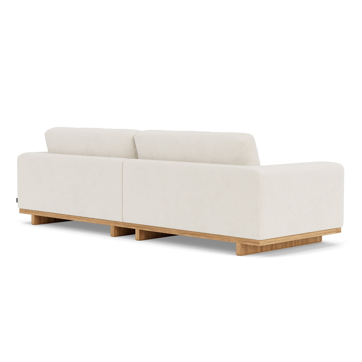 Luxury Aya Velvet 3.5 Seater Sofa - Modern Upholstered Couch for Living Room, Lounge & Home Theater - Soft Fabric Sectional Sofa with Comfortable Cushions