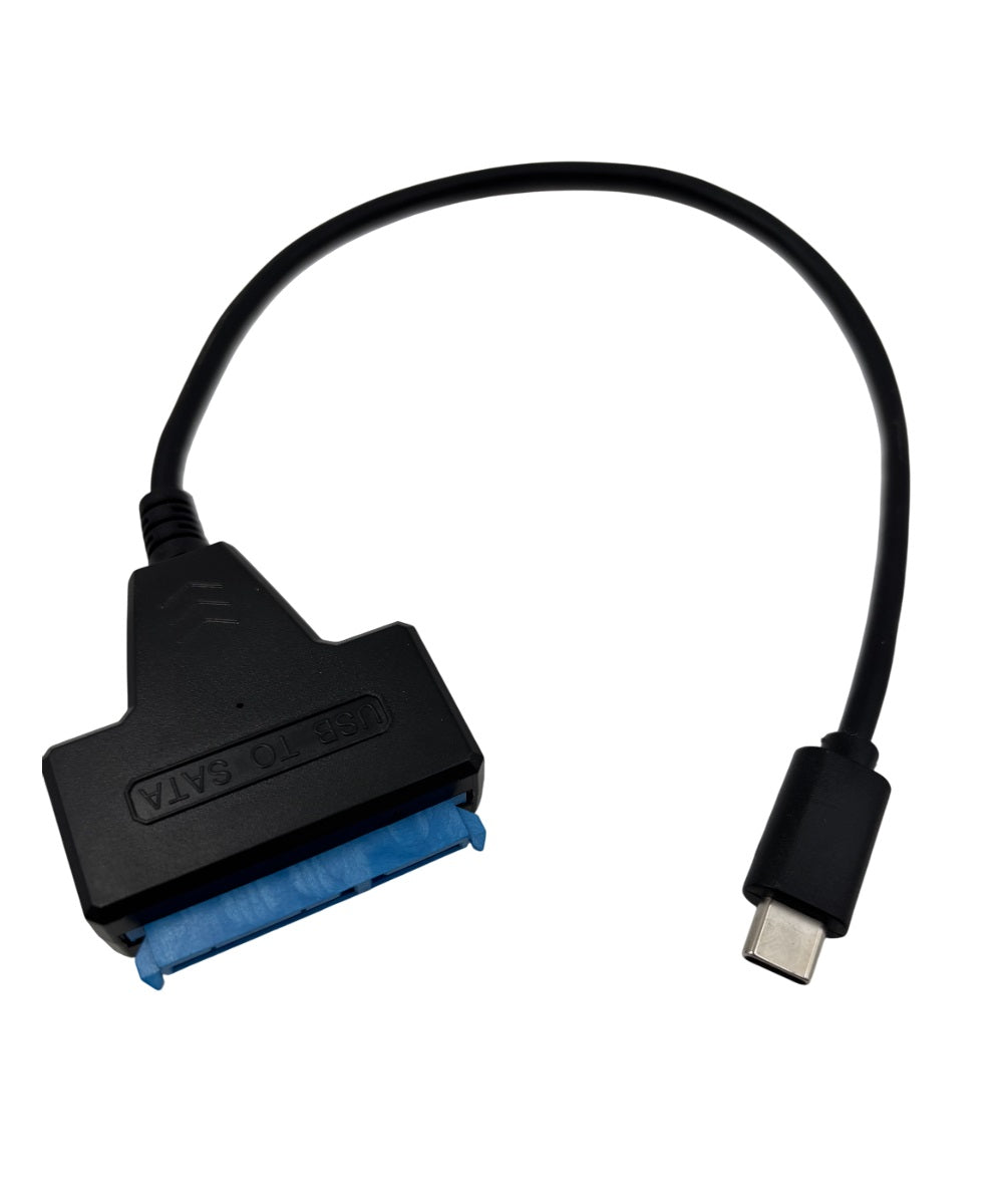 USB C to SATA Adapter Cable 10Gbps USB 3.1 Gen 2 for External Hard Drive SSD HDD - Fast Data Transfer for MacBook Pro, Windows Laptop, Desktop PC