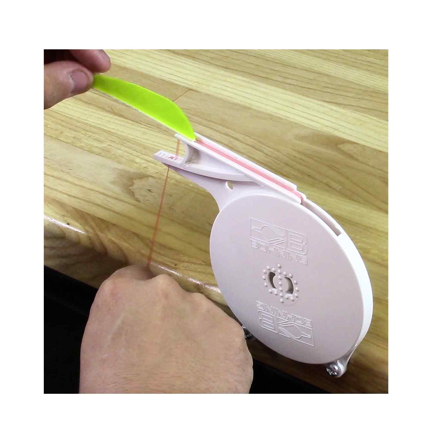 Bohning Fletching Tape Dispenser - Archery Arrow Fletching Tool for Easy Feather & Vanes Application - Perfect for Bow Hunting and Target Practice