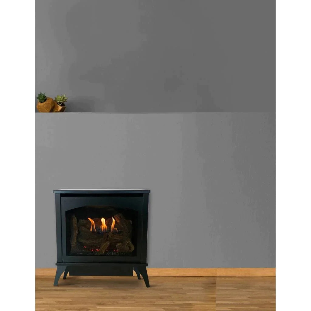 Empire Spirit Stove Steel Vent Free - Small VFD20MS Gas Heater for Indoor & Outdoor Use - Perfect for Patios, Garages, and Camping
