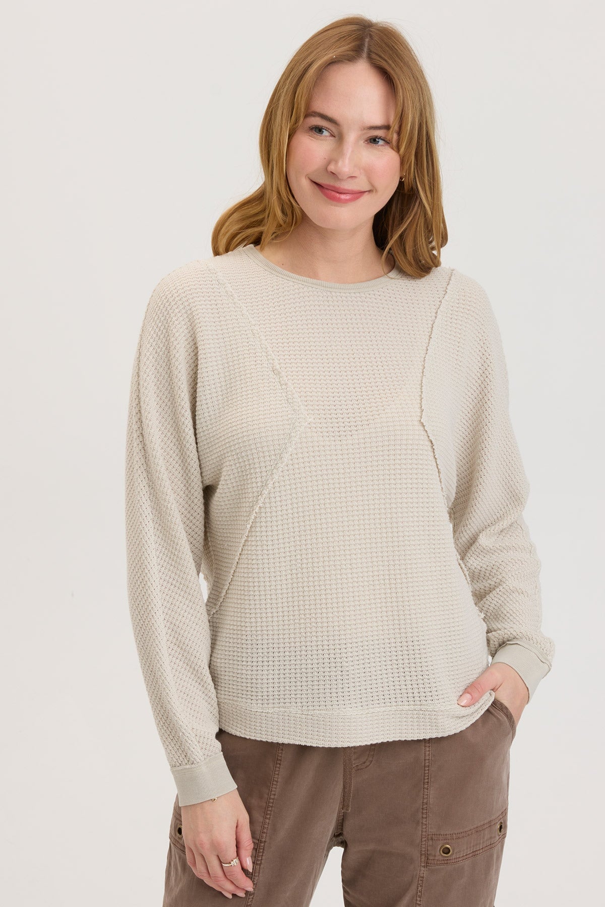 Delsi Women's Klondike Pigment Pullover Sweater - Cozy Winter Knit Top for Casual Wear & Outdoor Activities