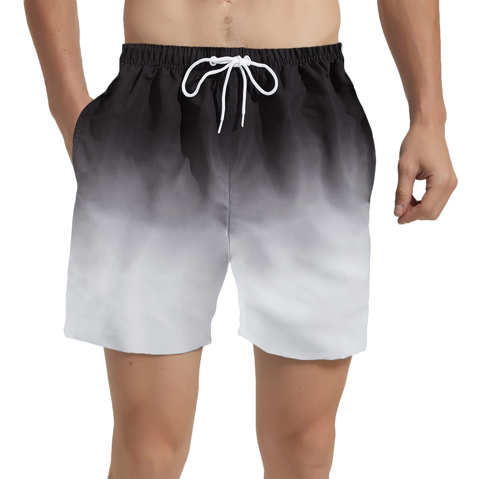 **SUNDAY ROSE Men's Quick Dry Swim Trunks 5