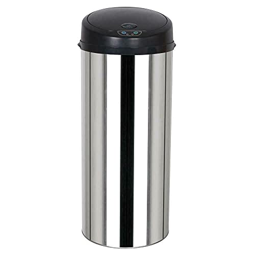 13 Gallon Trash Can with Lid - Heavy Duty Kitchen & Office Garbage Bin, Odor-Proof Wastebasket for Home, Office, Restaurant & Commercial Use
