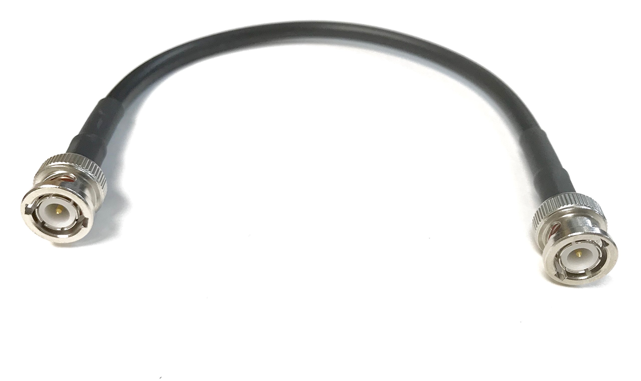 100ft BNC Male to BNC Male Coaxial Cable - Times Microwave LMR-240 Ultraflex Low Loss Antenna Cable for Ham Radio, CCTV, Security Systems & Wireless Networking