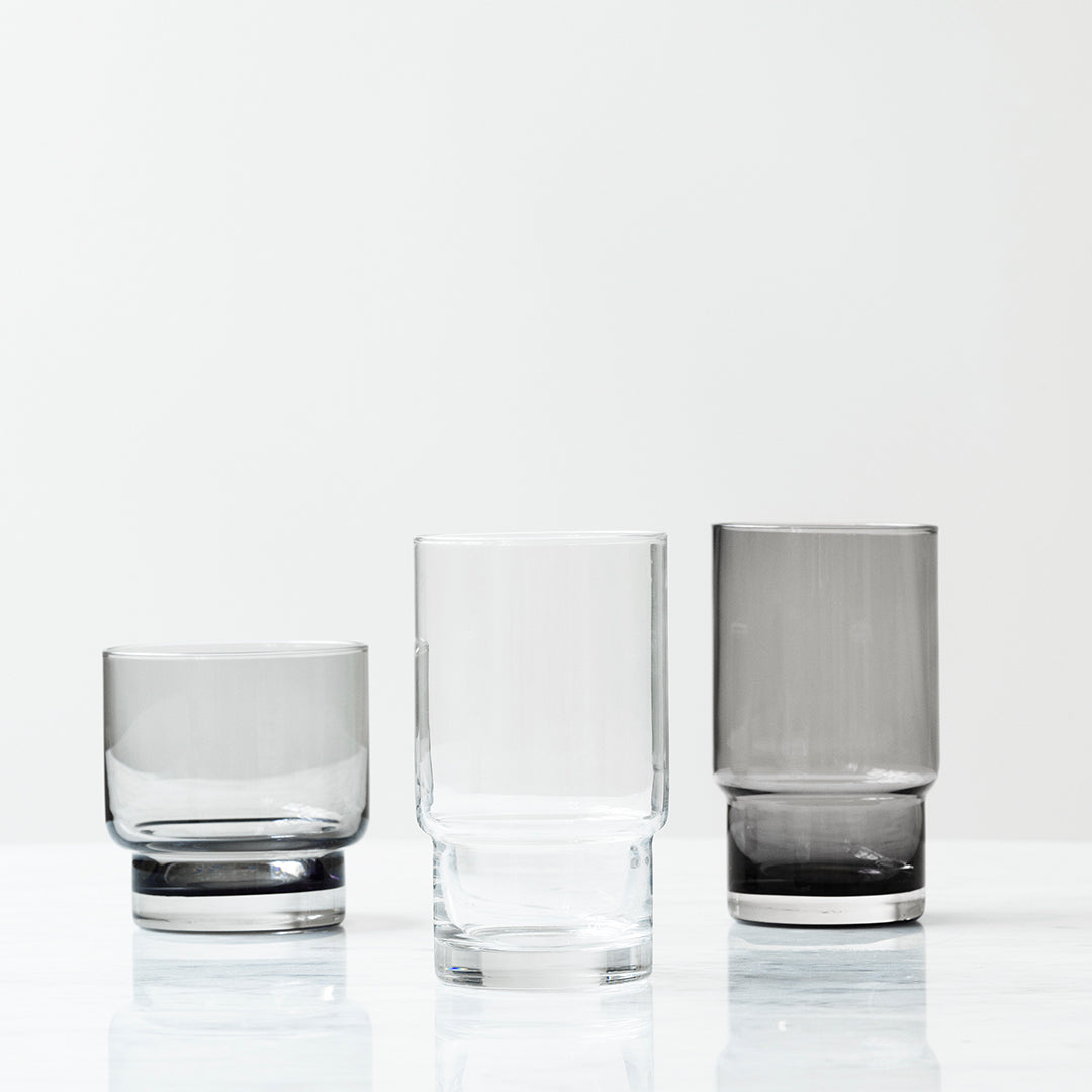 Premium Fit Glass Set of 4 - Shatter-Resistant Drinking Glasses for Water, Juice & Cocktails - Perfect for Home, Restaurant & Party Use