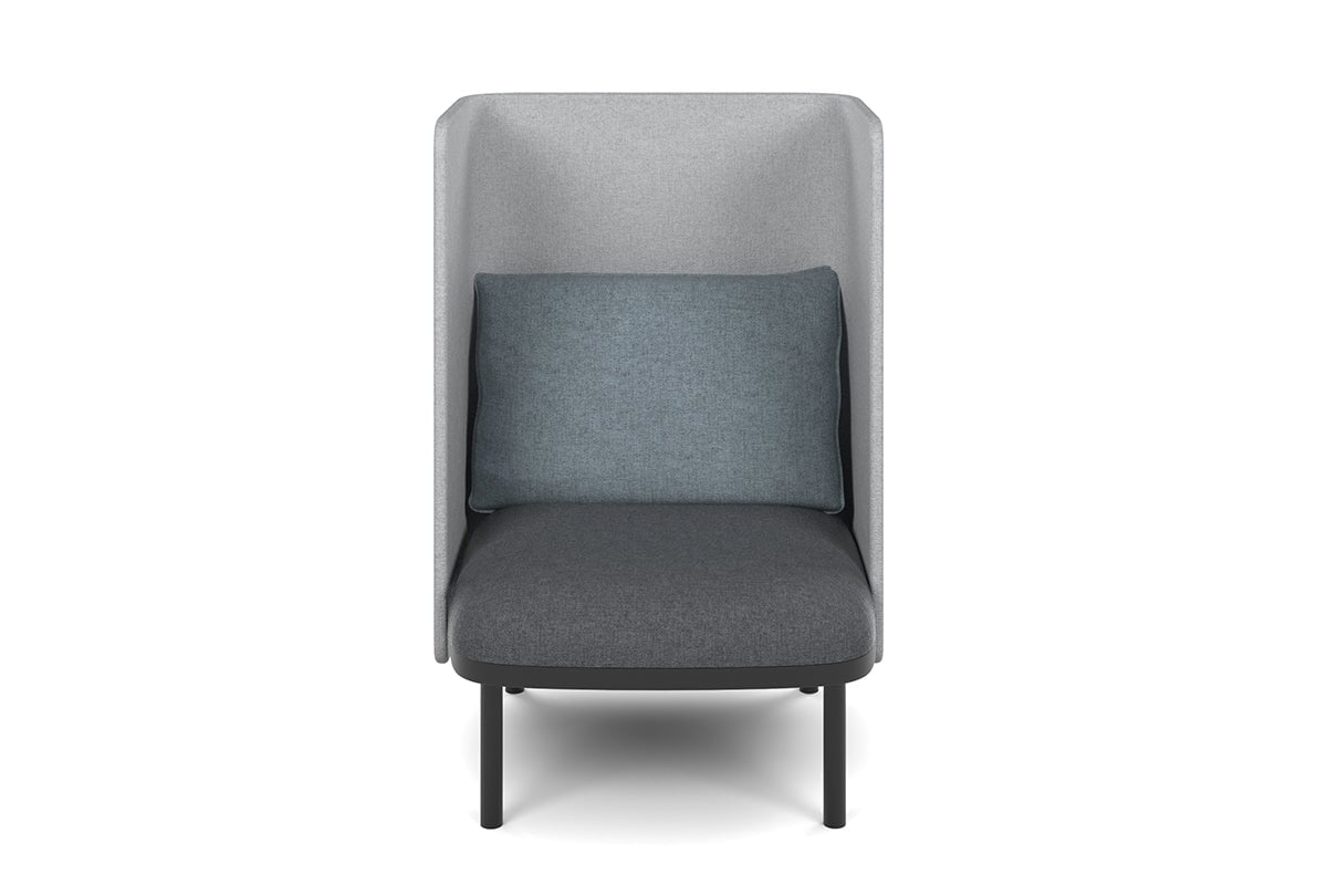 Comfortable Single Seater High Back Lounge Chair with Soft Cushion - Perfect for Living Room, Bedroom or Office Relaxation