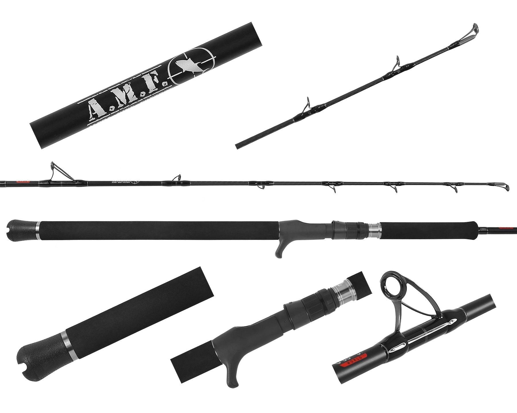 Jigging World AMF Jigging Rods - High Performance Saltwater Fishing Rods for Offshore & Deep Sea Angling | Perfect for Tuna, Grouper & Bottom Fishing Adventures