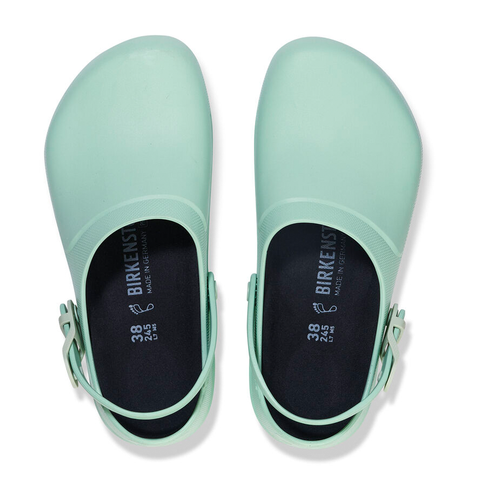 Birkenstock Birki Air 2.0 Unisex Clogs - Comfortable Slip-On Shoes for Men & Women | Matcha Green | Perfect for Nurses, Chefs & Indoor/Outdoor Wear