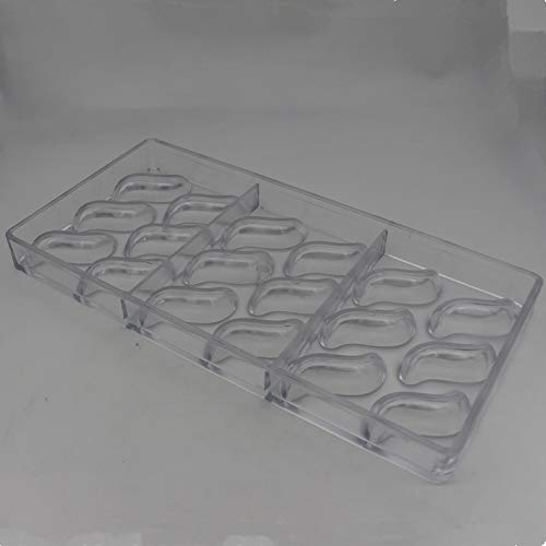 Premium Polycarbonate Chocolate Molds for Baking - Reusable Candy & Dessert Molds for Valentine's Day, Christmas, Birthday Parties & Home Baking