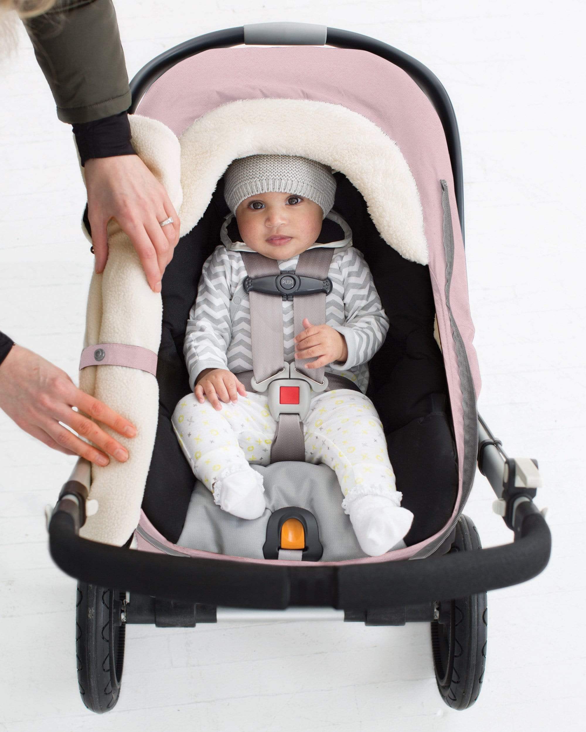 Skip Hop Stroll & Go Car Seat Cover - Waterproof & Universal Fit for Baby Strollers - Perfect for Travel, Shopping & Outdoor Adventures