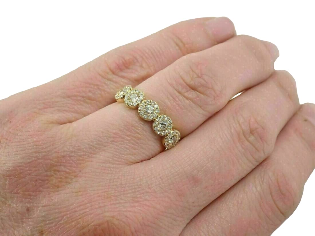1.50 Ct Round Diamond Engagement Ring for Women - 14K White Gold Wedding Band, Stackable Anniversary Ring Gift for Her - Perfect for Proposals, Weddings & Special Occasions