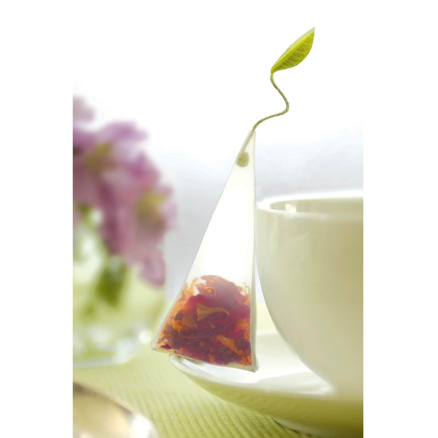 Premium Tea Forte Tea Tasting Assortment Gift Set - 10 Individually Wrapped Pyramid Infuser Bags, Handcrafted Tea Sampler with Petite Presentation Box | Perfect for Gifting, Tea Parties & Relaxation Moments