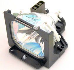 Toshiba TLP-681J Projector Replacement Lamp Bulb with Housing - High Quality Compatible for Toshiba Projectors - Perfect for Home Theater, Office Presentations & Classroom Projections