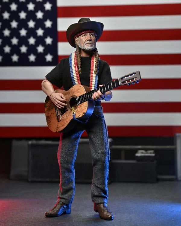 NECA Willie Nelson Action Figure - 7-Inch Collectible Music Legend Toy for Fans & Collectors - Perfect for Display, Gifts, and Music Memorabilia Collections