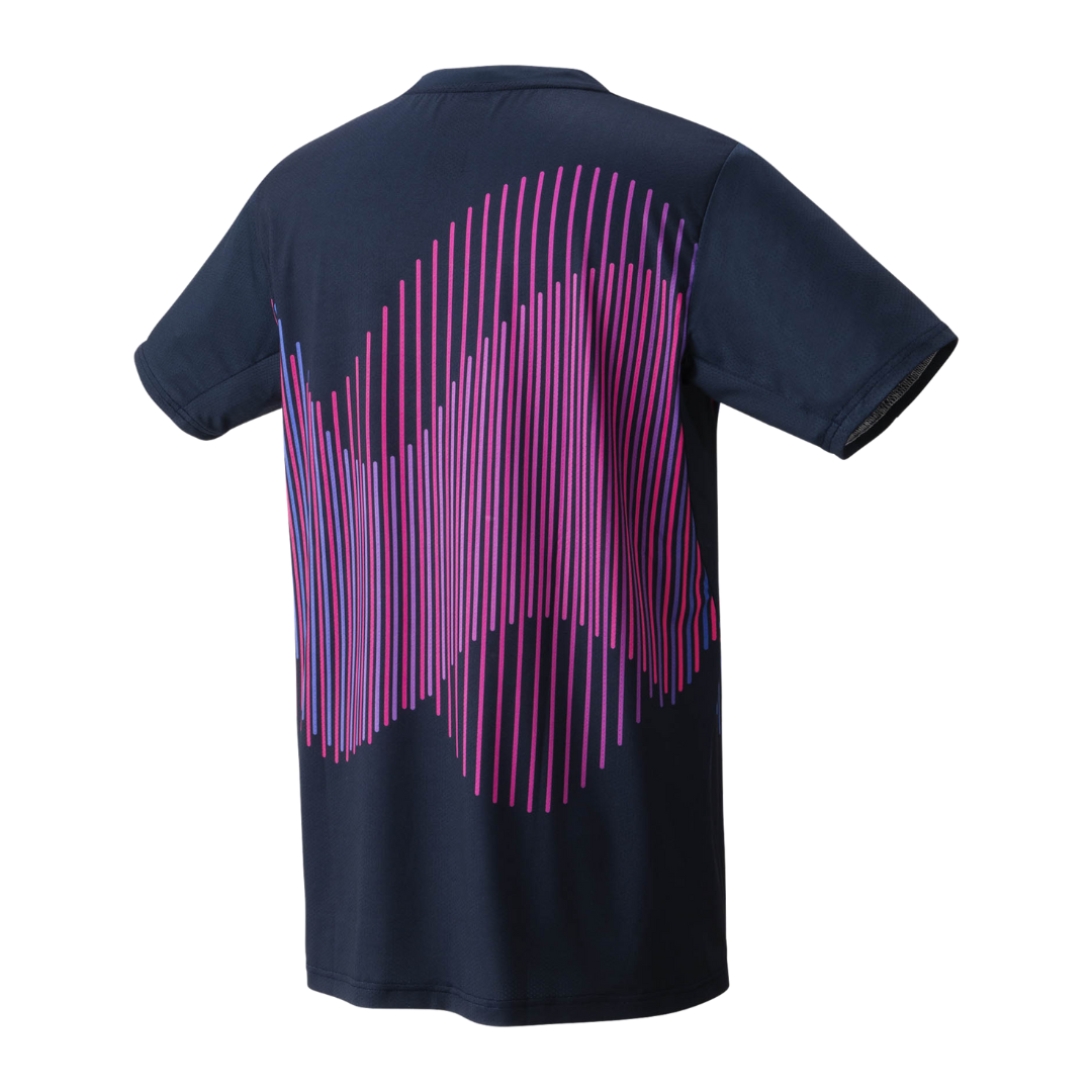 Yonex 10562 US OPEN Men's Crew Neck Tennis Shirt - Breathable Performance Tee for Tennis Matches & Casual Wear