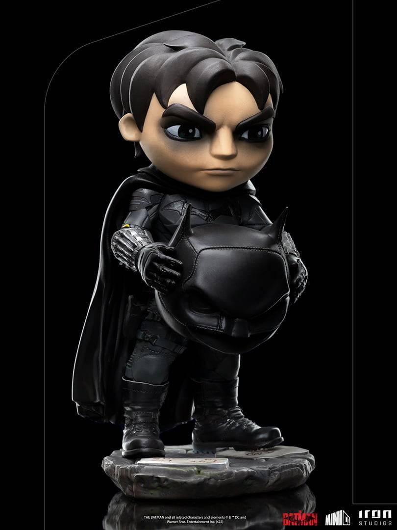 Iron Studios The Batman Unmasked MiniCo Figure - Premium Collectible Statue for DC Fans, Home Decor & Display