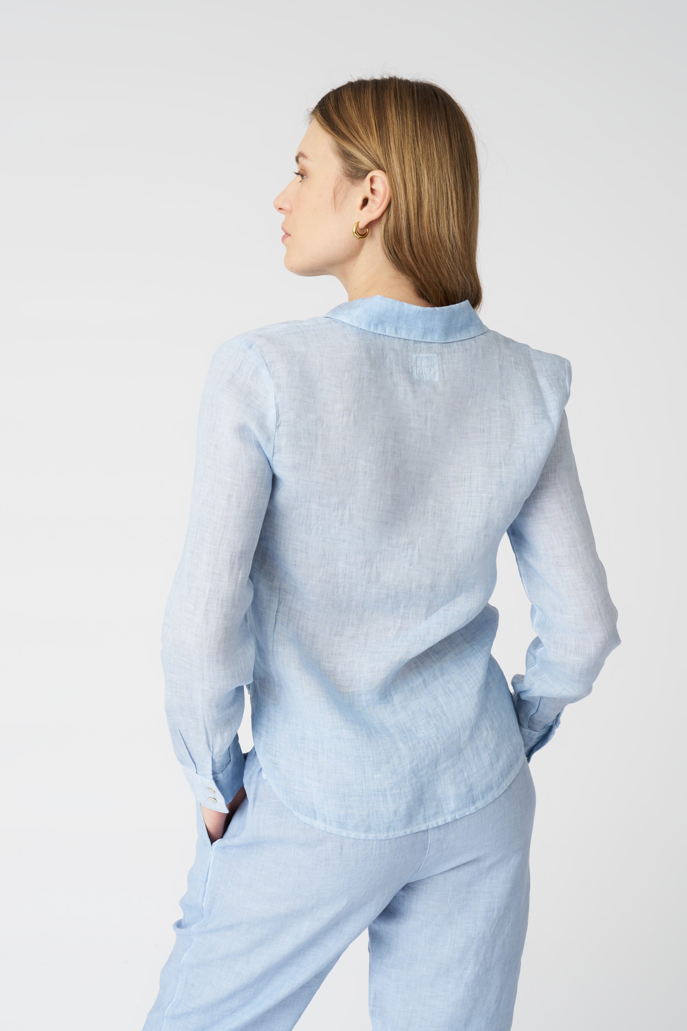 Stylish Tie Front Shirt for Women - Trendy Button Down Blouse for Casual & Office Wear - Perfect for Layering, Work, and Everyday Outfits