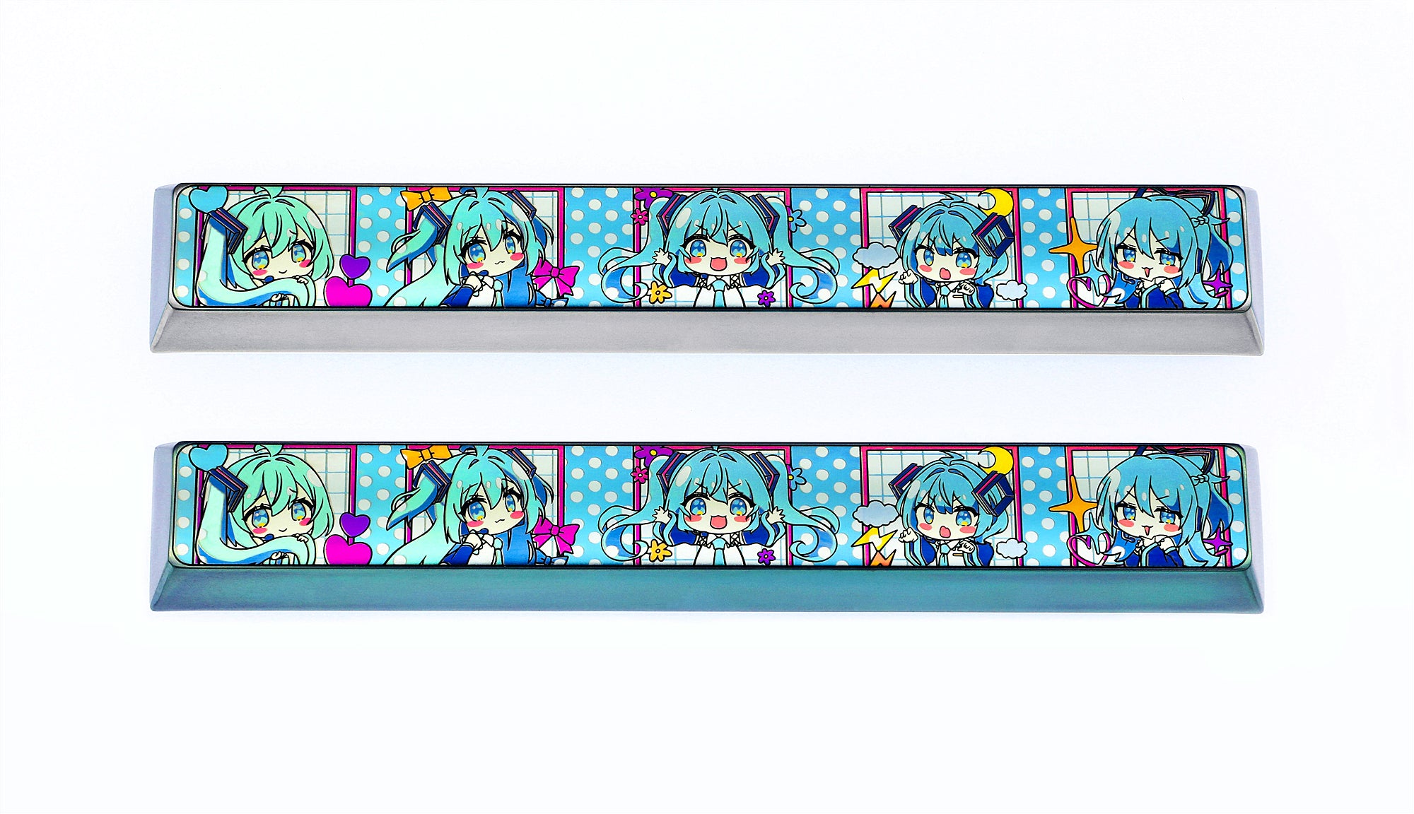 Hatsune Miku Mood Titanium Alloy Space Ring - Anime Cosplay Jewelry for Vocaloid Fans, Perfect Gift for Miku Lovers & Kawaii Fashion Accessories (Concert, Cosplay, Everyday Wear)