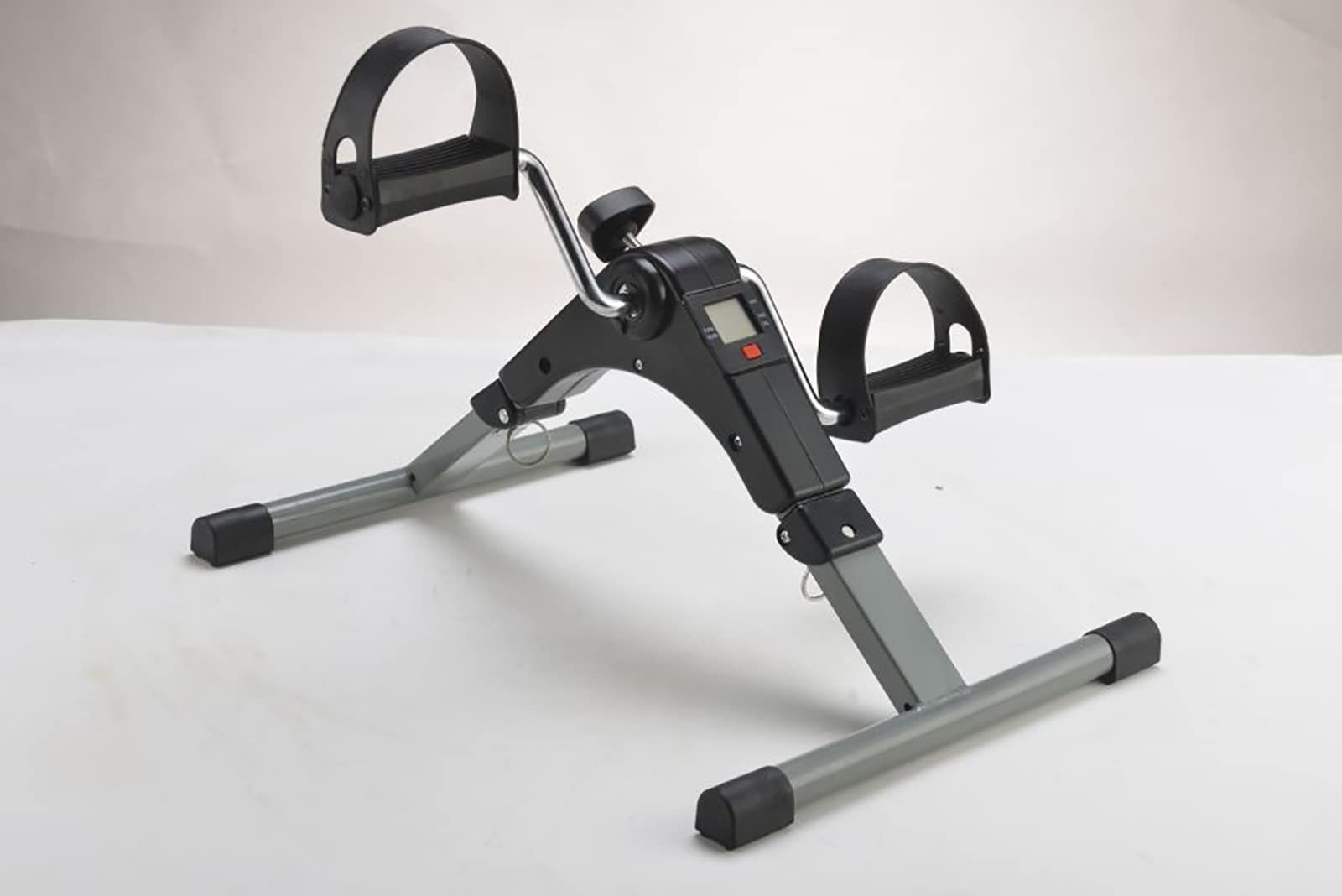 Portable Mini Exercise Bike for Arms & Legs - Adjustable Resistance Folding Pedal Exerciser for Home, Office & Gym Workout - Compact Fitness Equipment for Indoor Cycling & Rehabilitation