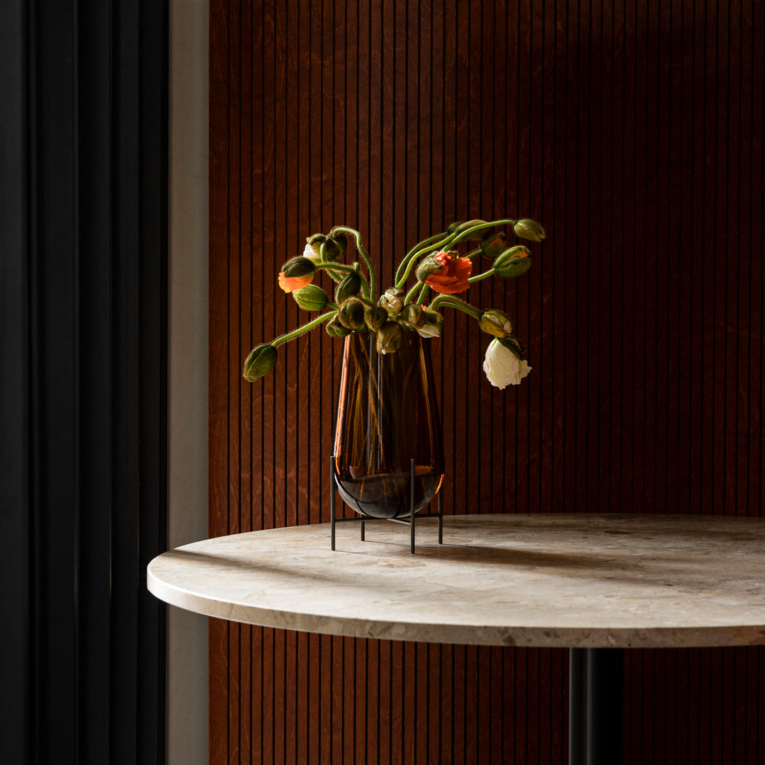 Theresa Arns Echasse Vase - Modern Ceramic Home Decor for Dining Table, Living Room & Office - Perfect for Flowers, Centerpieces & Interior Design