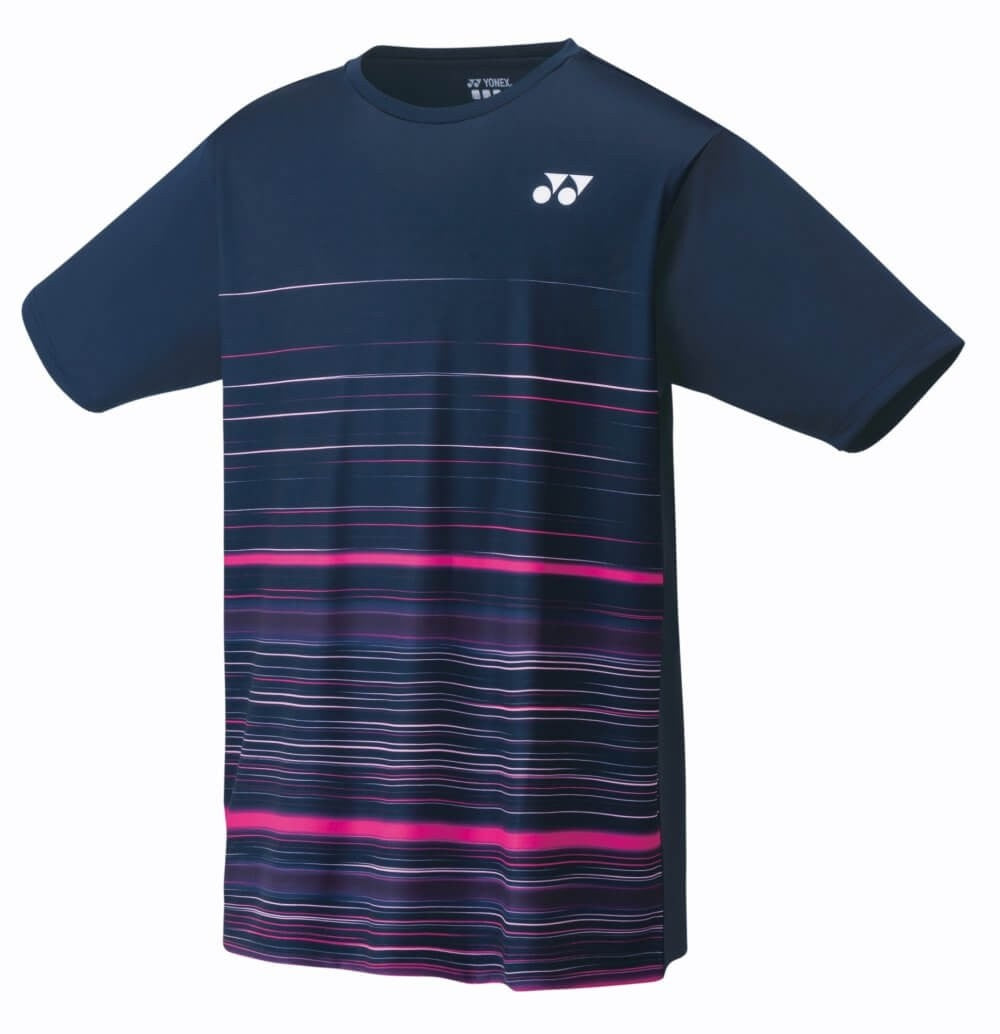 Yonex 16368 Men's Badminton Shirt - Lightweight Breathable Performance Jersey for Badminton & Tennis Players - Perfect for Tournaments & Training Sessions
