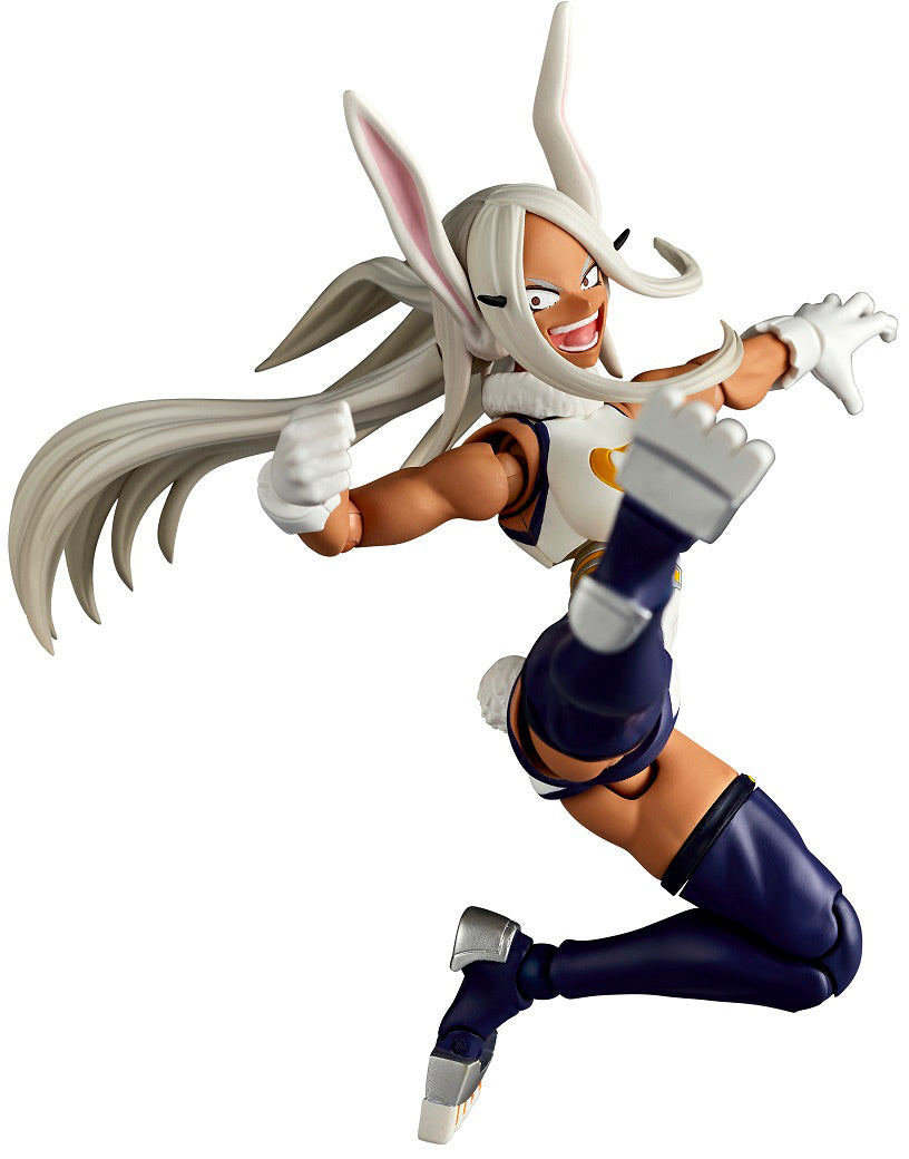 Amazing Yamaguchi Revoltech Action Figure - My Hero Academia Mirko (NR054) for Collectors & Anime Fans | Perfect for Display & Cosplay Inspiration