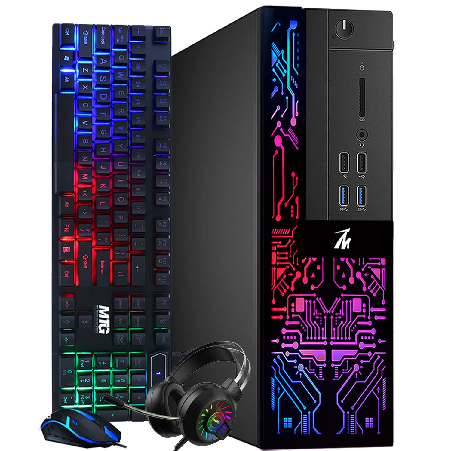 Gaming PC Intel i5-6500 16GB RAM 1TB HDD RX 550 4GB - Perfect for Esports & Streaming