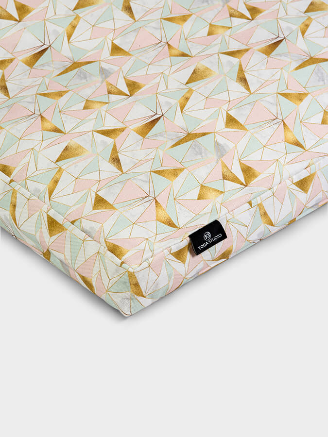 Premium Organic Cotton Zabuton Meditation Cushion - Yoga Studio Essential for Comfort & Support - Perfect for Home Practice, Zen Meditation & Mindful Relaxation
