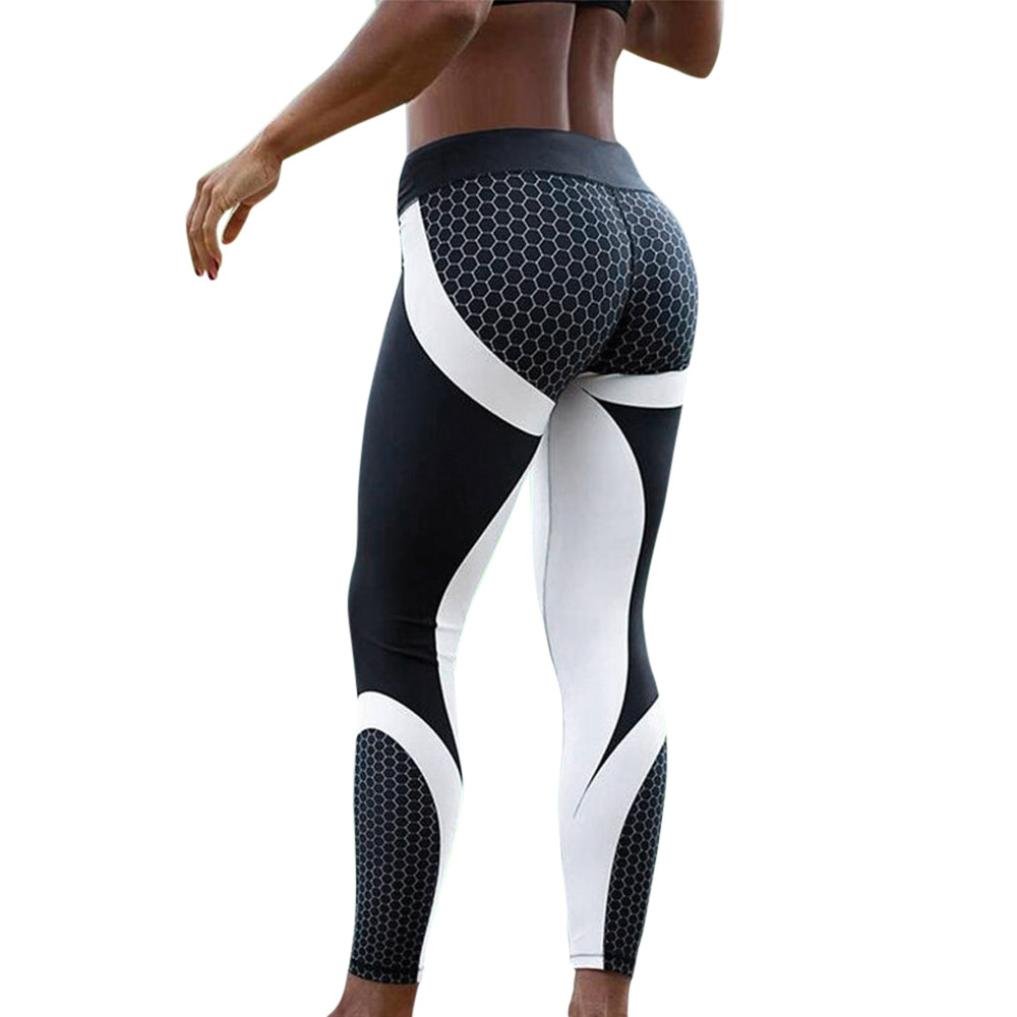 LNGRY Women's Printed High-Waisted Yoga Leggings - Stretchy Workout Pants for Gym, Running & Training - Comfortable Cropped Sports Tights (Perfect for Yoga, Pilates & Lounge Wear)