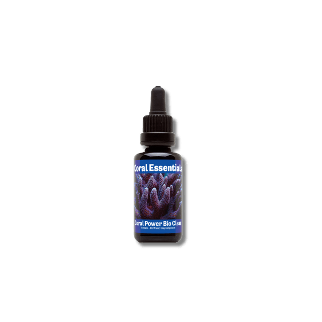 Coral Essentials Bio Clean - Natural Coral Cleaner for Saltwater Aquariums | Safe & Effective Reef Tank Maintenance | Perfect for Marine Fish Tanks & Coral Care