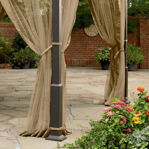 Peaked Top Gazebo Replacement Canopy Top Cover - RipLock 350 Waterproof Outdoor Canopy for Patio, Garden, and Backyard Shelter