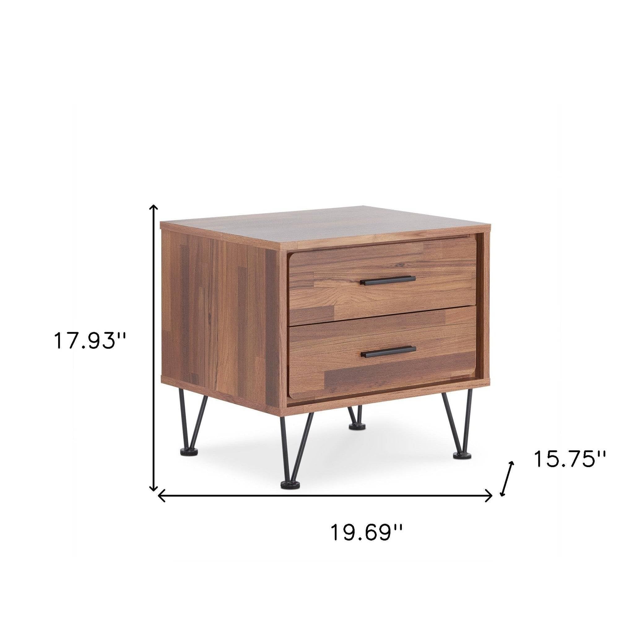 Best Nightstands and Bedside Tables for Bedroom - HomeRoots Furniture with Multiple Color Options | Modern Bedside Storage for Small Spaces, Guest Rooms & Apartments