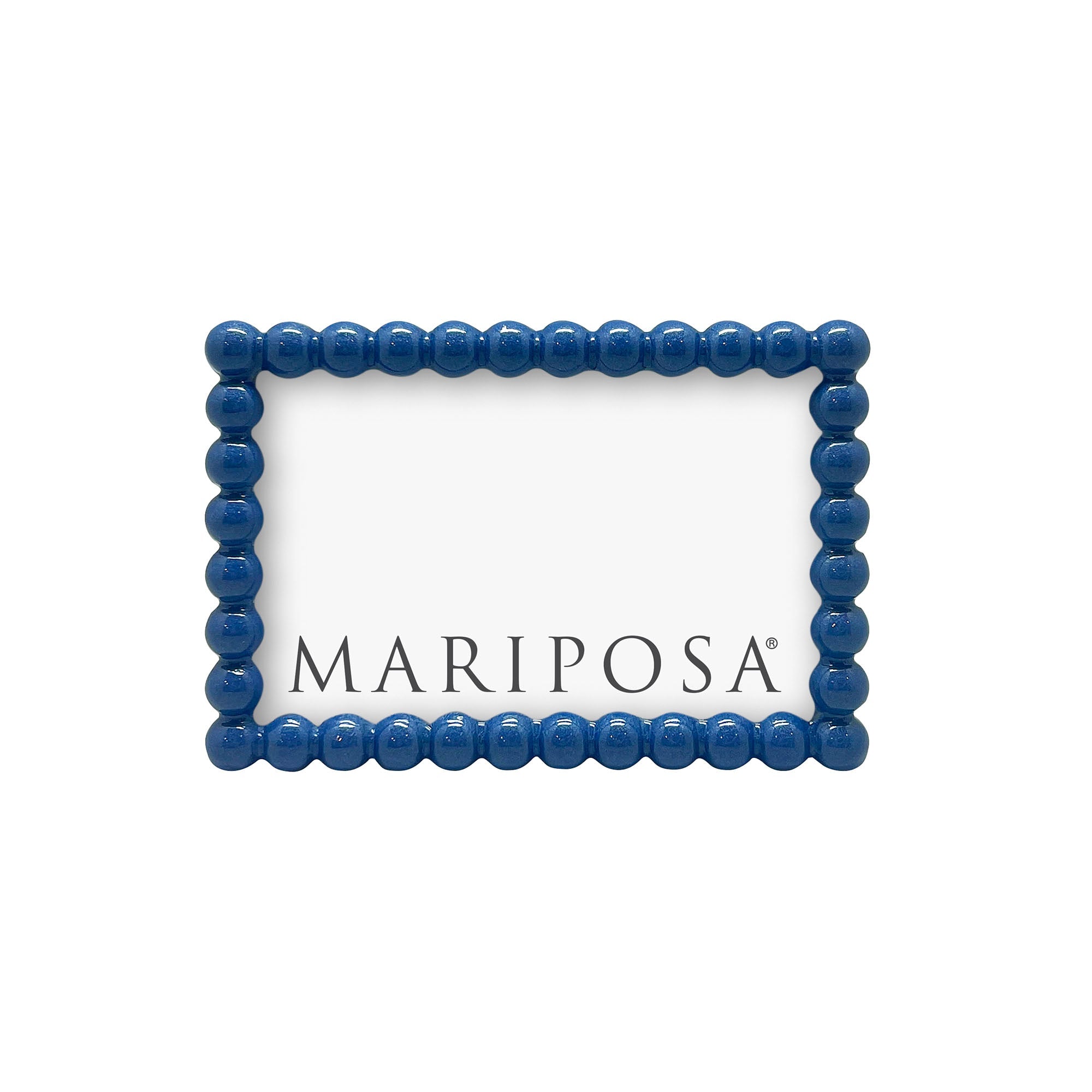 Baubles Blue 4x6 Picture Frame - Perfect for Wall Decor, Tabletop Displays & Photo Gifts