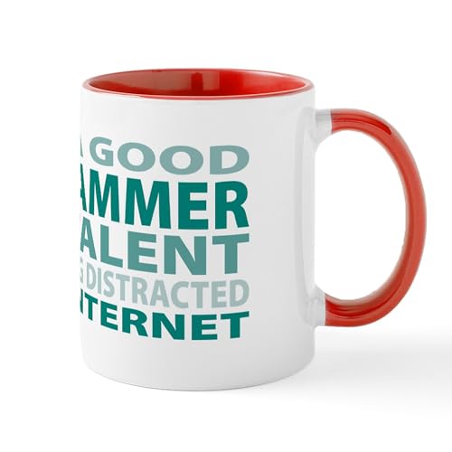 White/Red Inside - Good Programmer Mug
