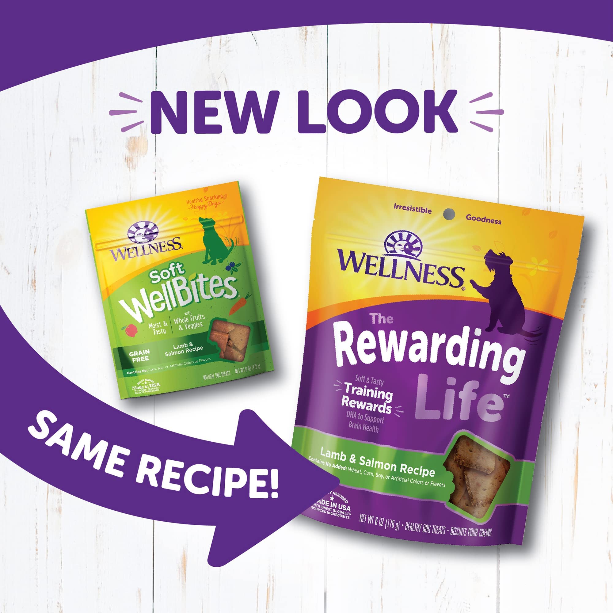 Premium Wellness Dog Food & Treats Bundle - Complete Health Dry Food (Whitefish, 5lb) + Rewarding Life Soft Treats (Lamb & Salmon) | High-Protein Nutrition for Adult Dogs | Perfect for Training, Rewards & Daily Meals