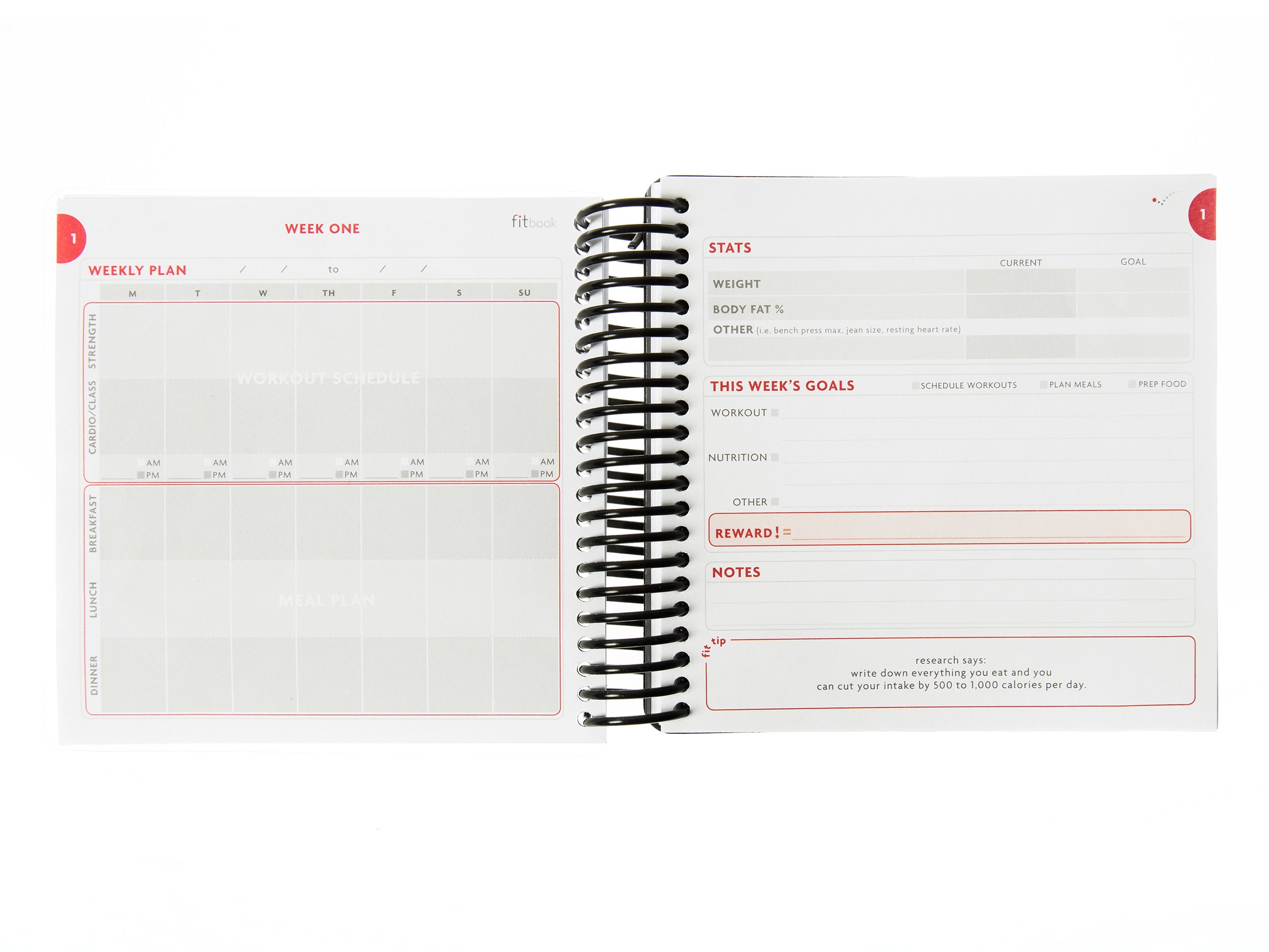 Fitlosophy Fitbook: 12-Week Fitness Journal & Workout Planner for Weight Loss, Exercise Tracking & Goal Setting - Perfect for Gym, Home Workouts & Fitness Challenges