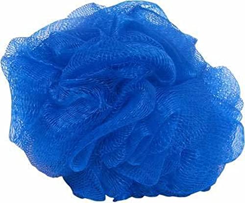 Exfoliating Loofah Sponge for Women & Men - Round Bath Scrubber with Long Handle for Back Cleansing (3-Pack, Multicolor) | Perfect for Shower, Bath & Spa Day