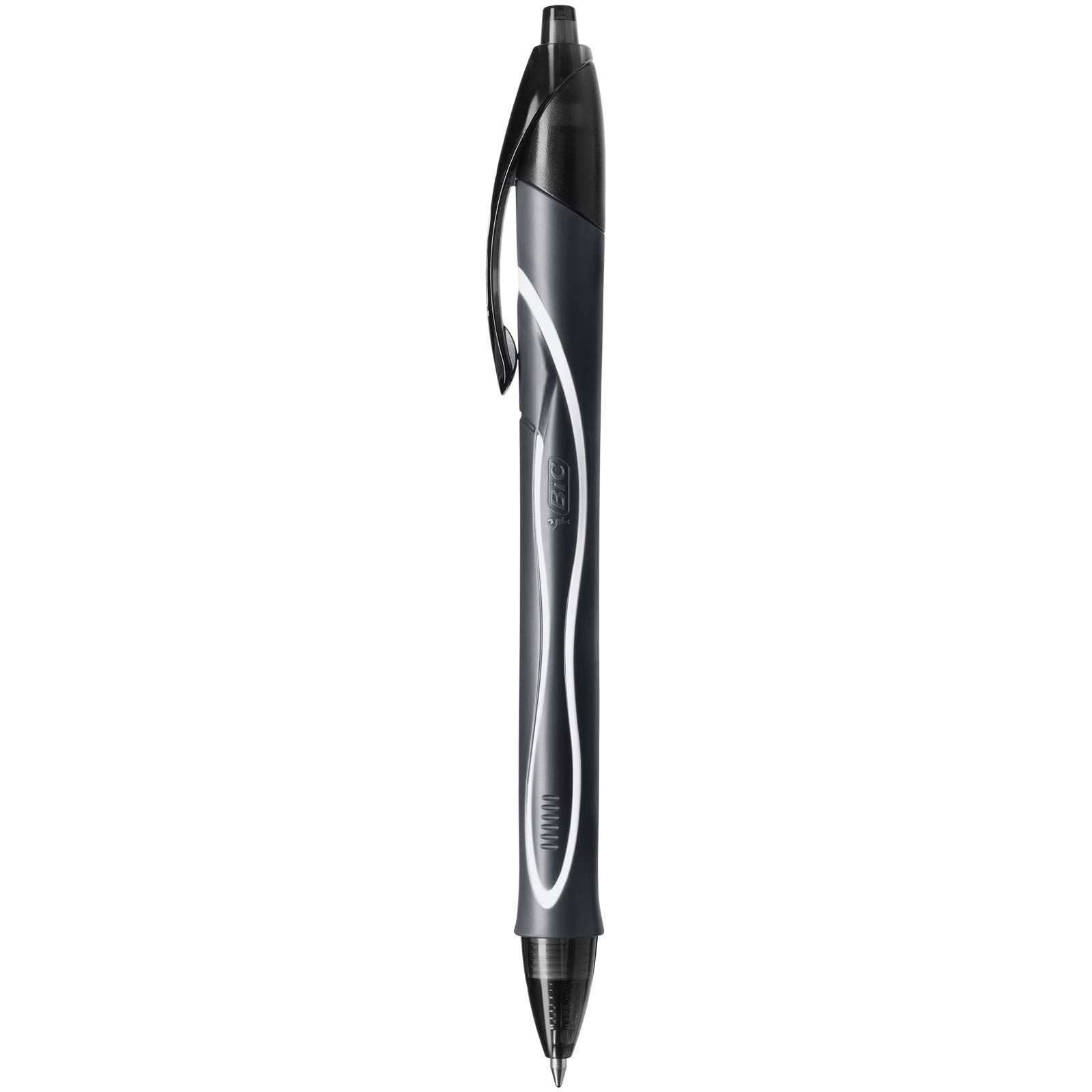 BIC Gel-Ocity Quick Dry Retractable Gel Pens - 0.7mm Medium Point Black Ink Pens - 12-Pack (Set of 18) - Perfect for Office, School, Note Taking & Journaling