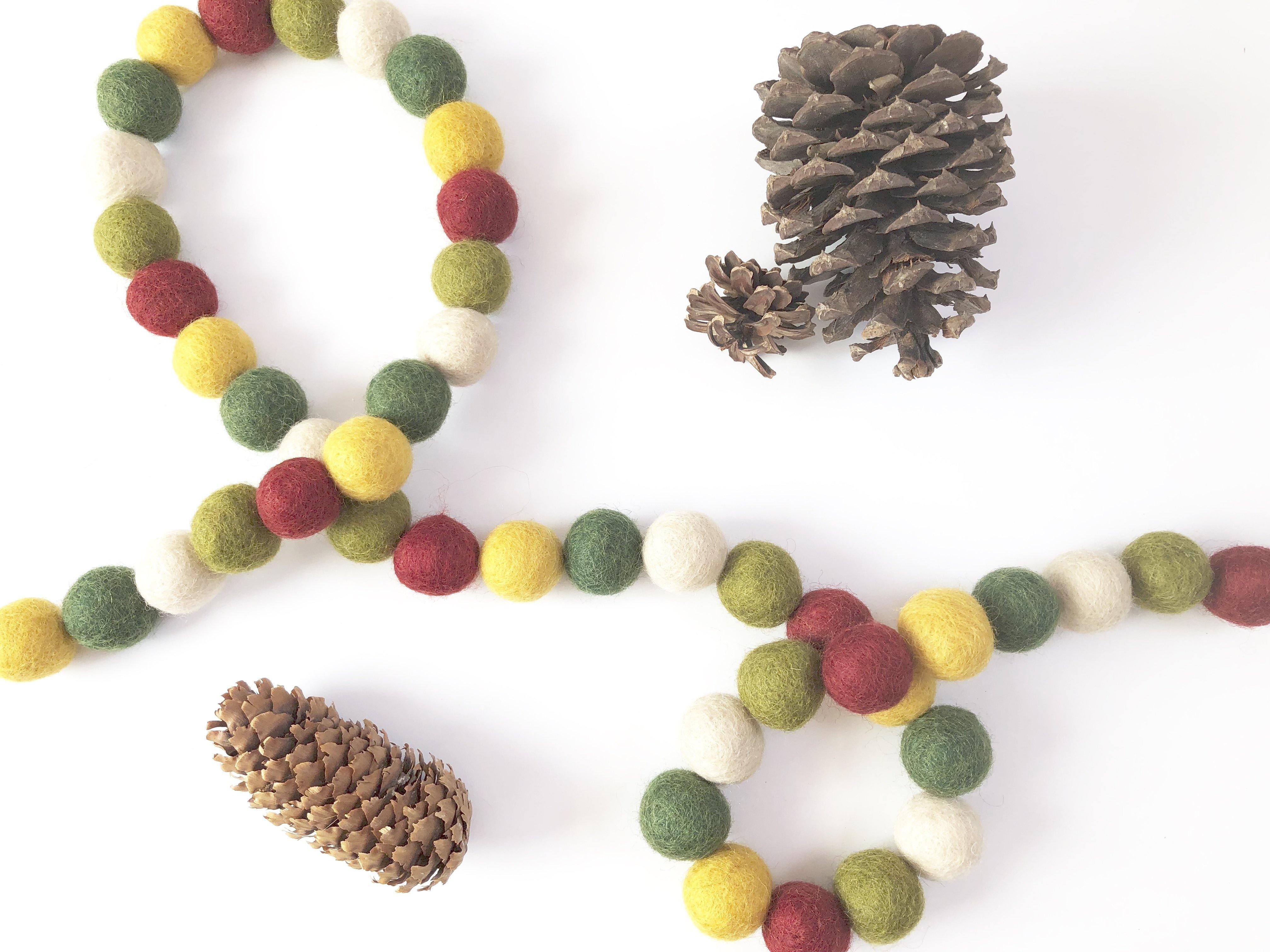 Wintery Garland - Festive Holiday Decor for Christmas Tree, Mantel & Home - Perfect for Indoor & Outdoor Seasonal Decorations
