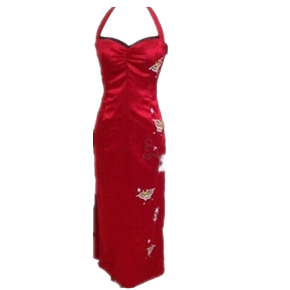 Ada Wong Cosplay Costume - Sexy Chinese Cheongsam Dress for Halloween Party, Christmas Cosplay & Anime Conventions | Perfect for Resident Evil Fans, Cosplay Events & Themed Parties