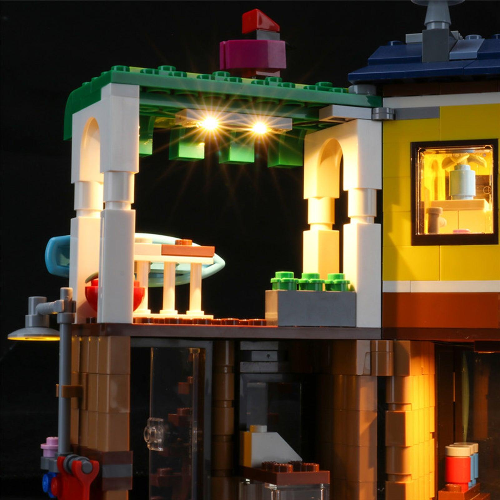 Best Light Kit for LEGO Surfer Beach House Creator 31118 - DIY Lighting Set for LEGO Beach House Model - Perfect for Display & Nighttime Play