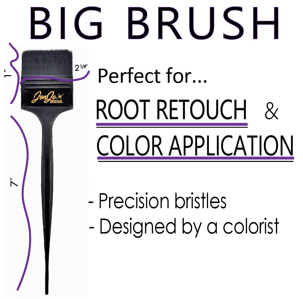 Big Hair Brush for Thick & Curly Hair - Detangling & Styling for Women & Men - Perfect for Home, Salon & Travel Use