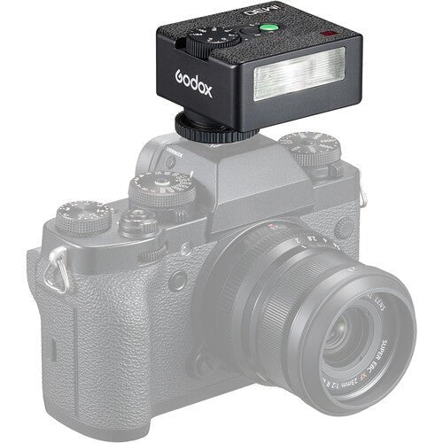 Godox iM30 Mini Flash Speedlite - Compact & Powerful On-Camera Flash for DSLR & Mirrorless Cameras - Perfect for Portraits, Events & Low-Light Photography