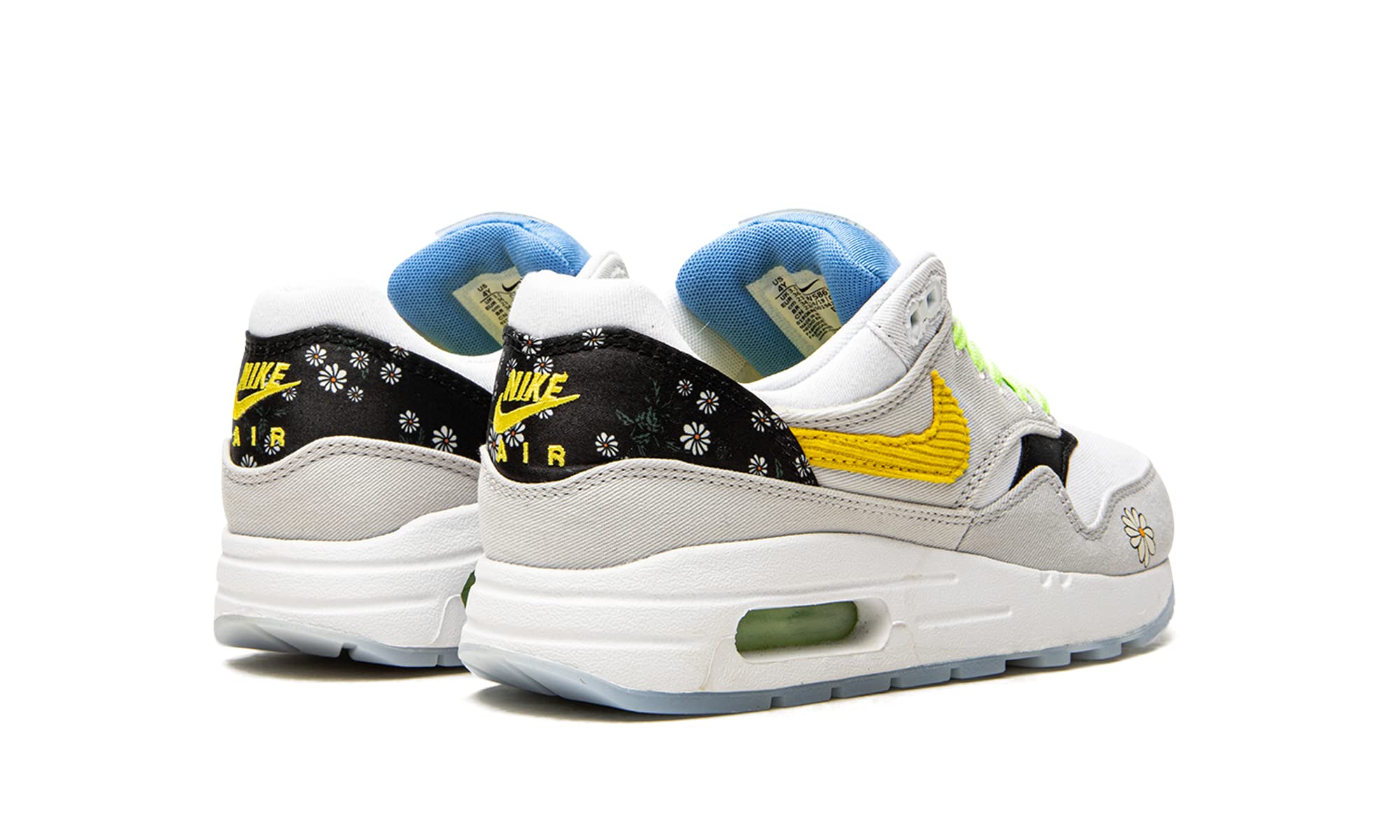 Nike Air Max 1 GS Daisy Pack Youth Running Shoes - CW5861-100 - Lightweight Comfort for Kids - Perfect for School, Sports & Everyday Wear